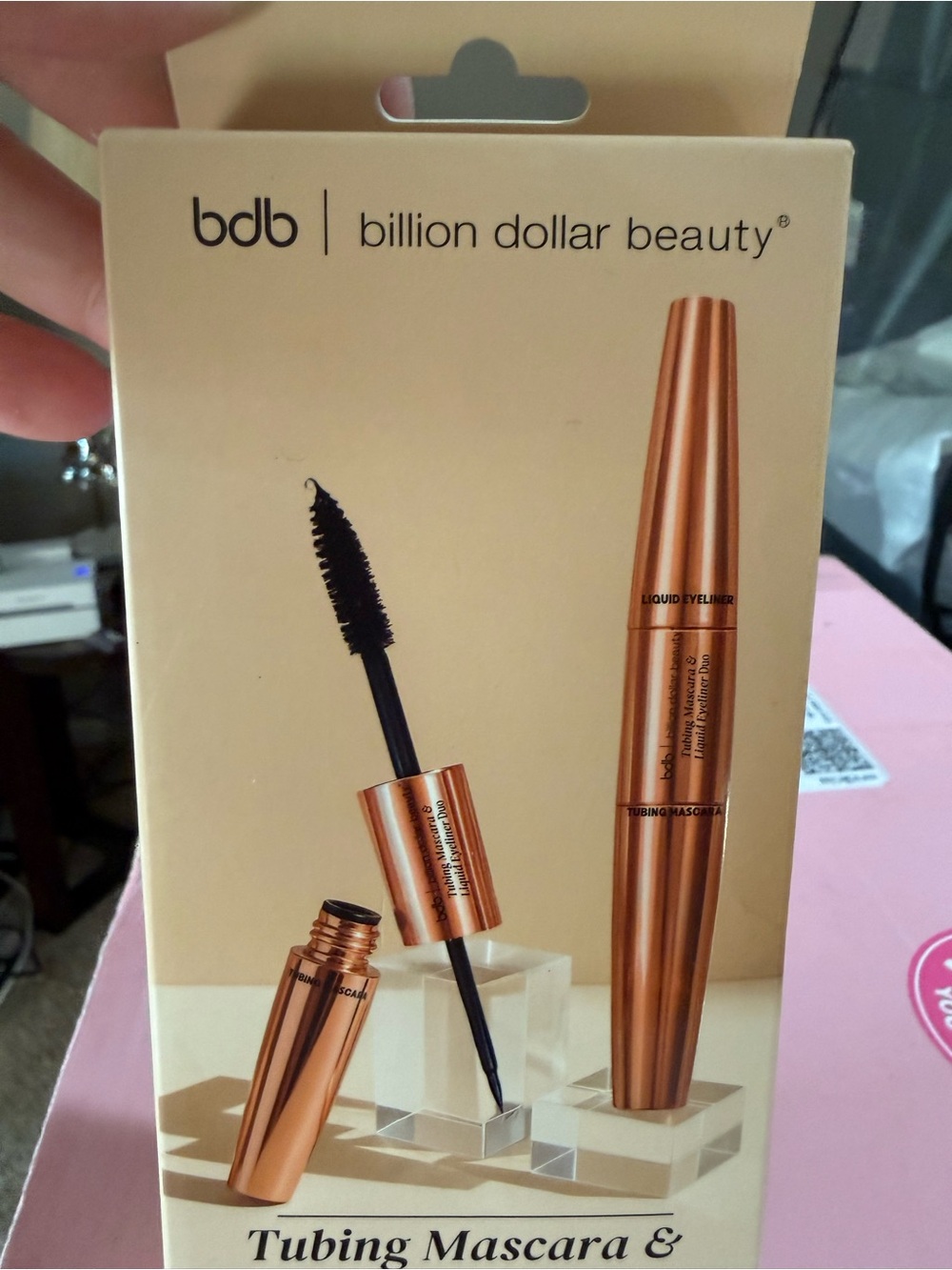 bdb Billion Dollar Beauty Tubing Mascara & Liquid Eyeliner - Rose Gold